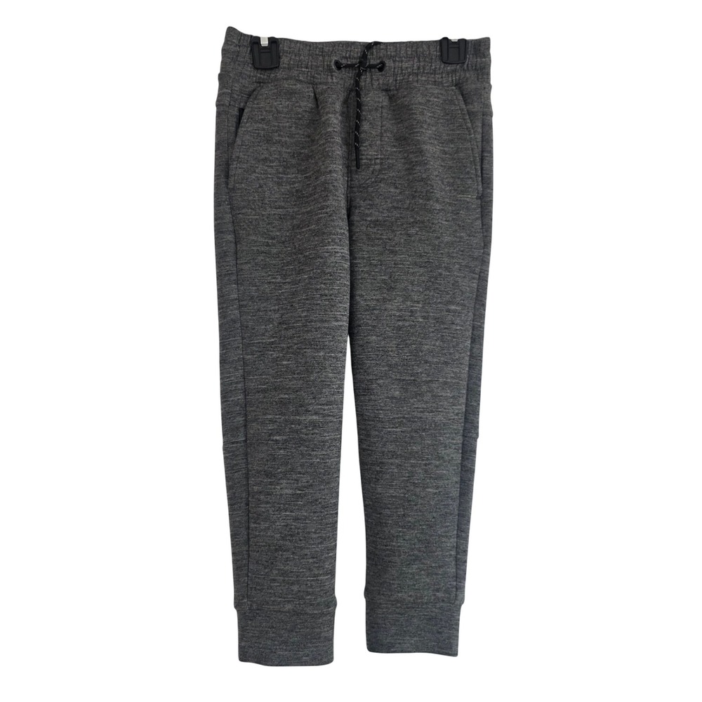 Maverick Tech Jogger Pants Boys Size S 6 7 Grey Heather Waist Drawstring Pockets